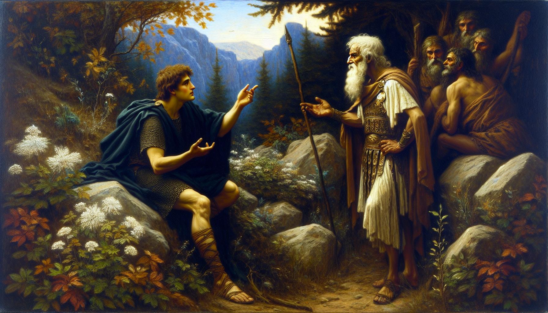 Alexandre le Grand et l'Ermite (Conte de l'Antiquité)