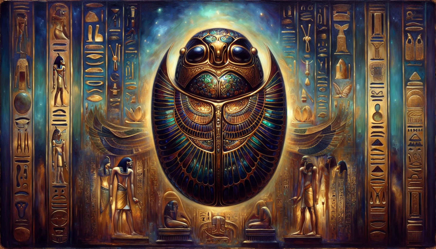 Scarabée Égyptien : le mystère des pharaons
