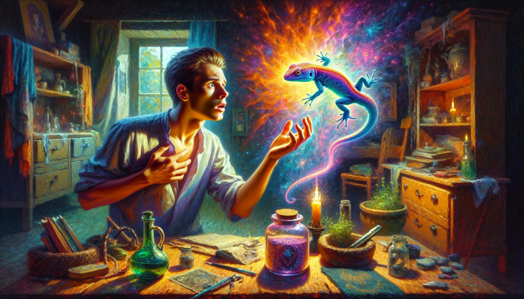 J'ai vu un Lézard dans la Maison : quelle Signification ?
