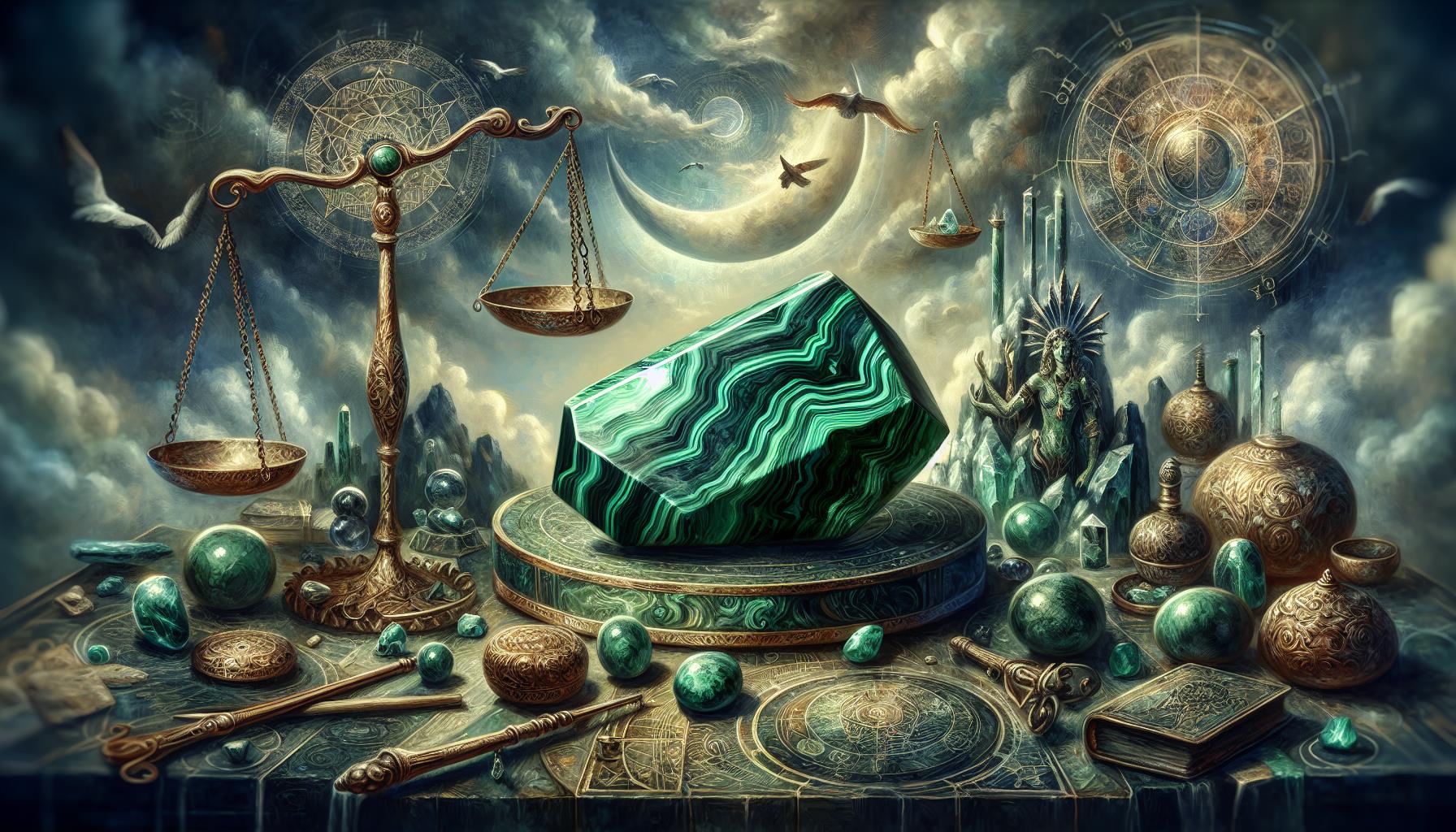 Malachite : Vertus, Bienfaits, Propriétés et Signification