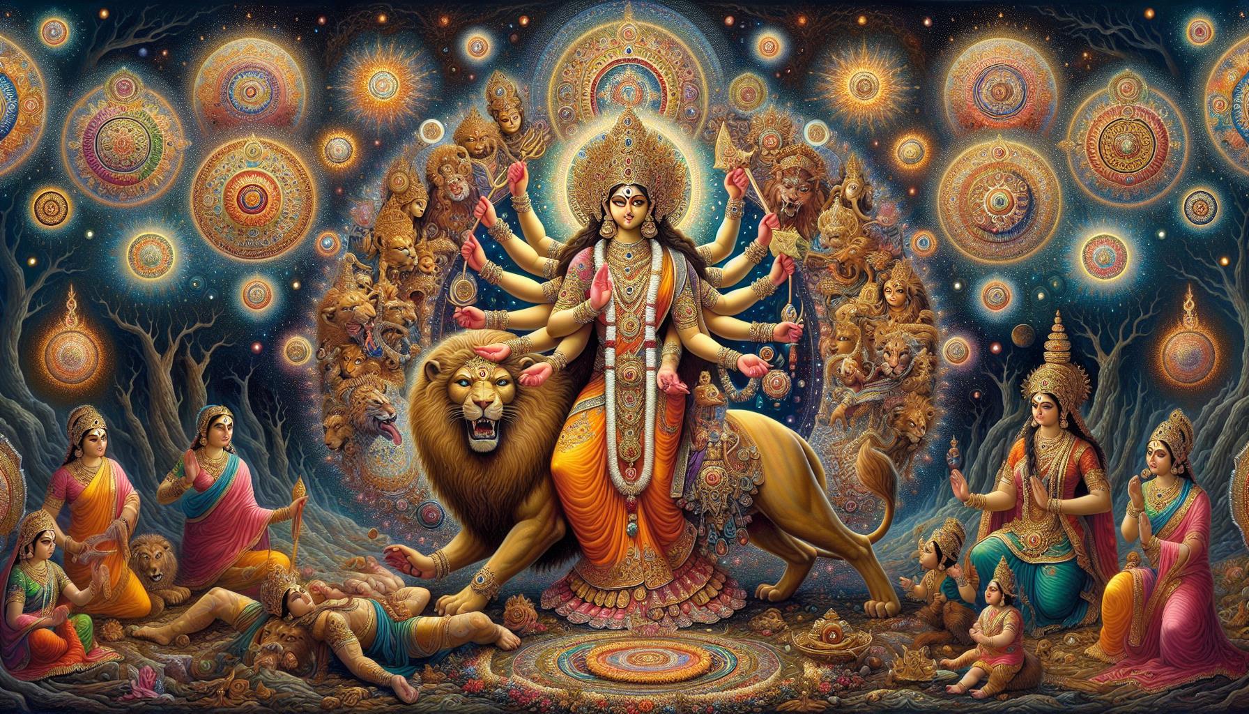Om Dum Durgayei Namaha : mantra dédié à la déesse Durga