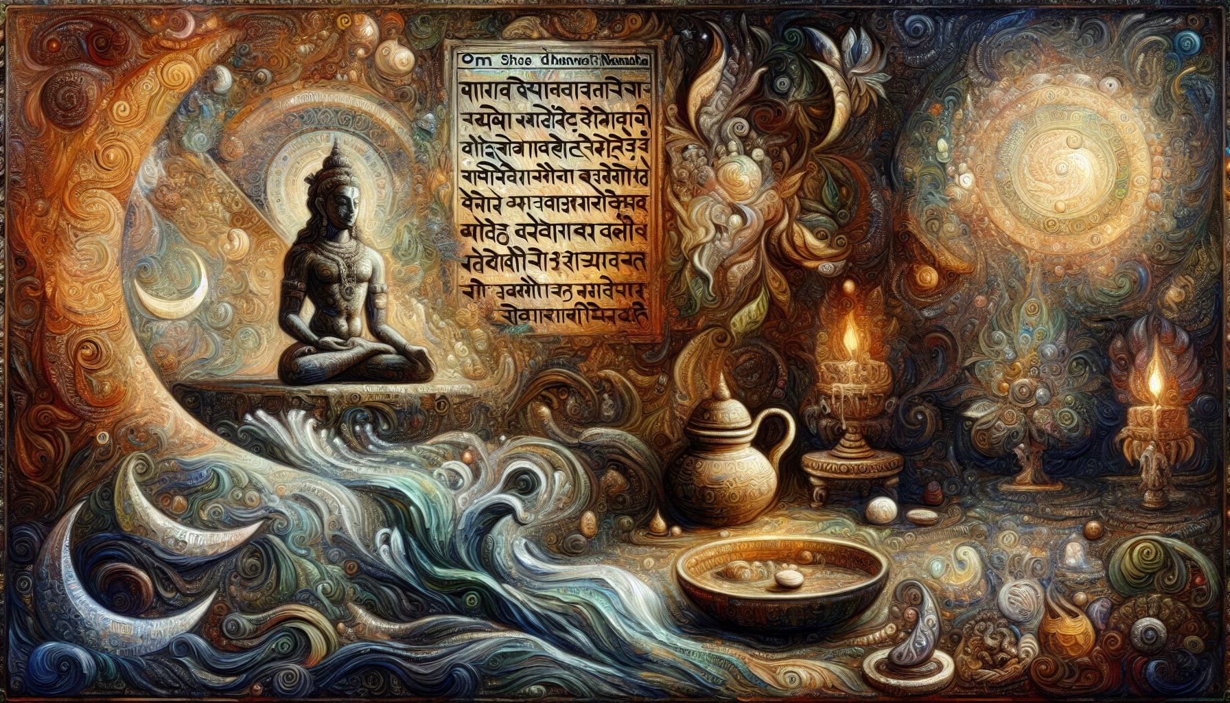 Om Shree Dhanvantre Namaha : mantra du dieu Dhanvantari