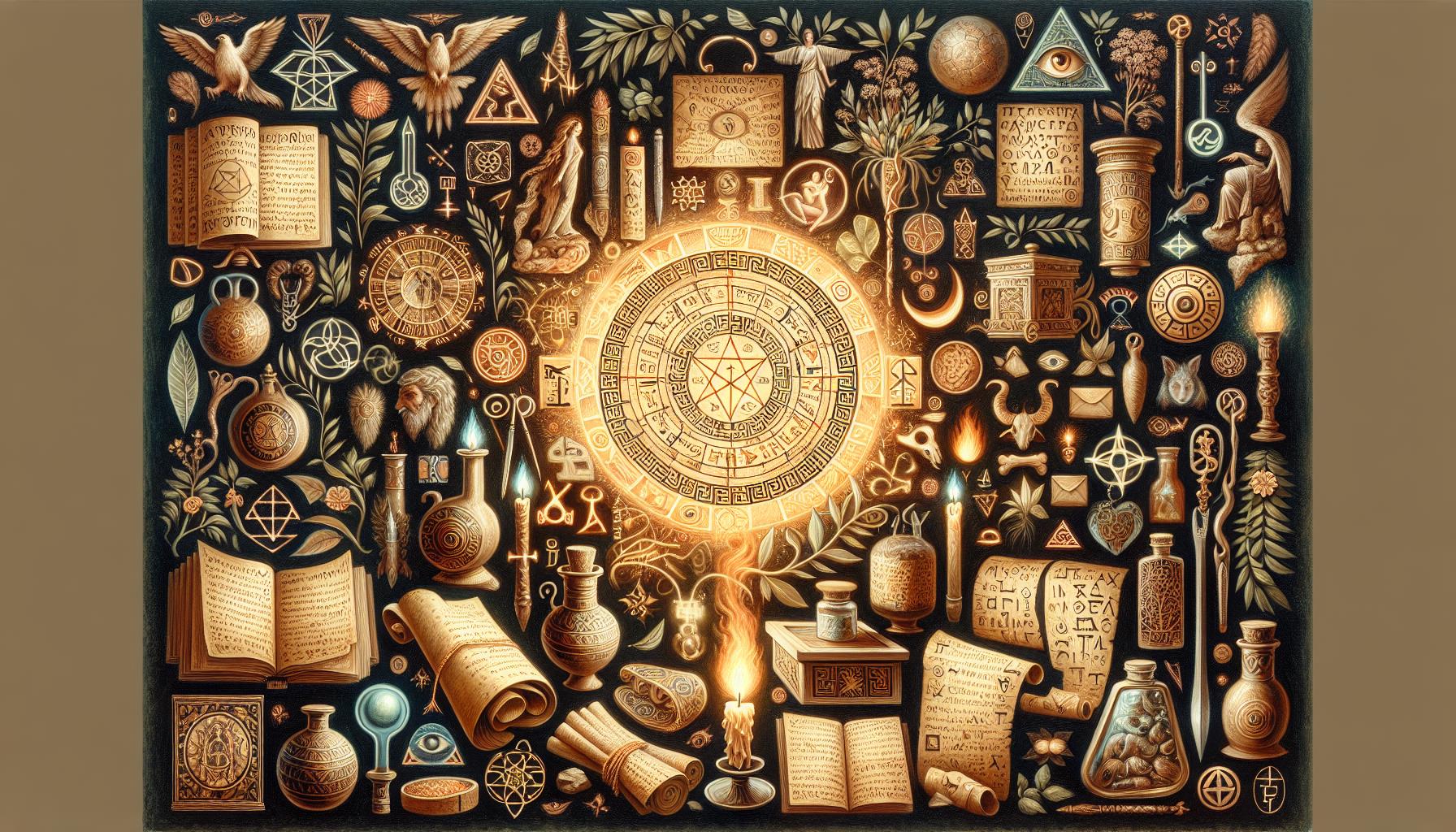 Secrets de Magie Grecque (spiritualité, symboles, etc)