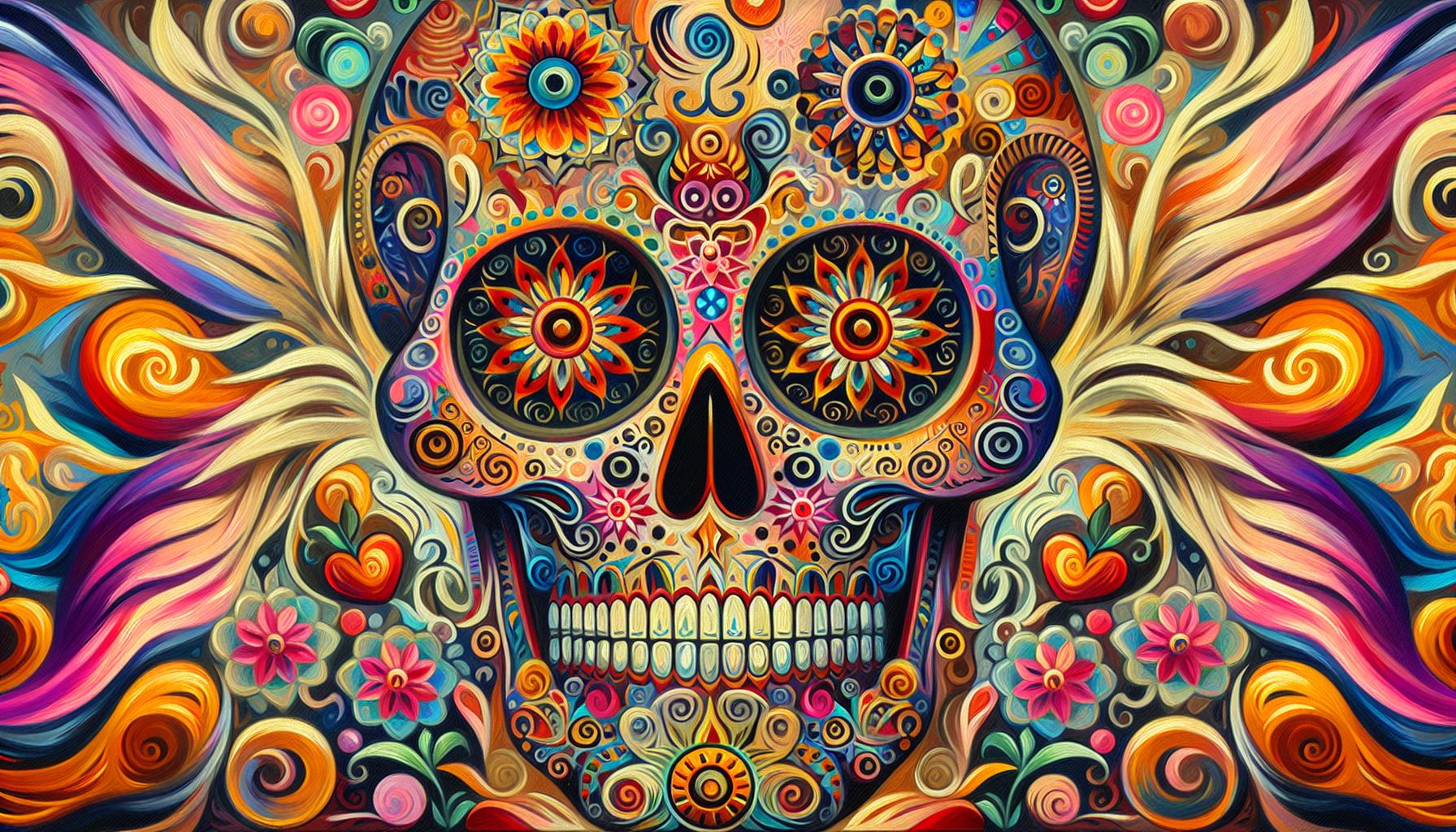 Étude sur la signification de la Tête de Mort Mexicaine