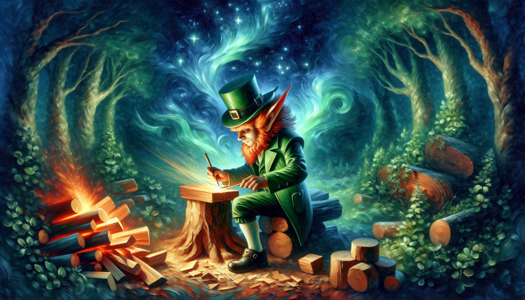 Le Leprechaun, lutin féérique de la mythologie irlandaise
