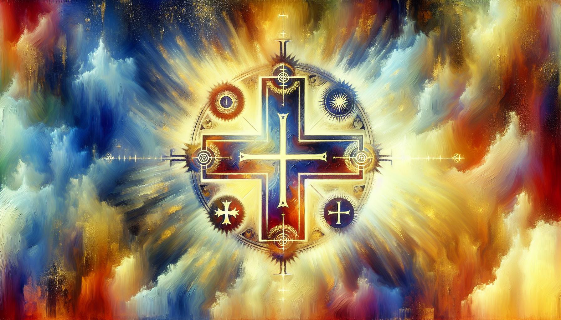 La Croix Papale : symbole catholique de l'autorité du pape