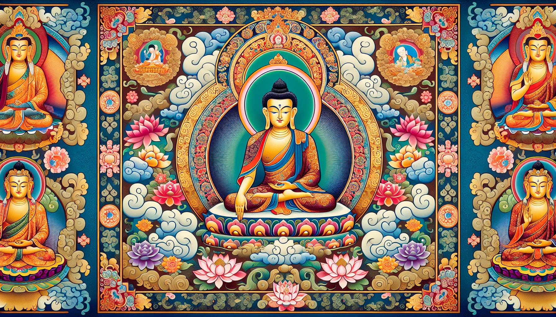 Le Thangka Tibétain, un grand Outil de Méditation Bouddhiste