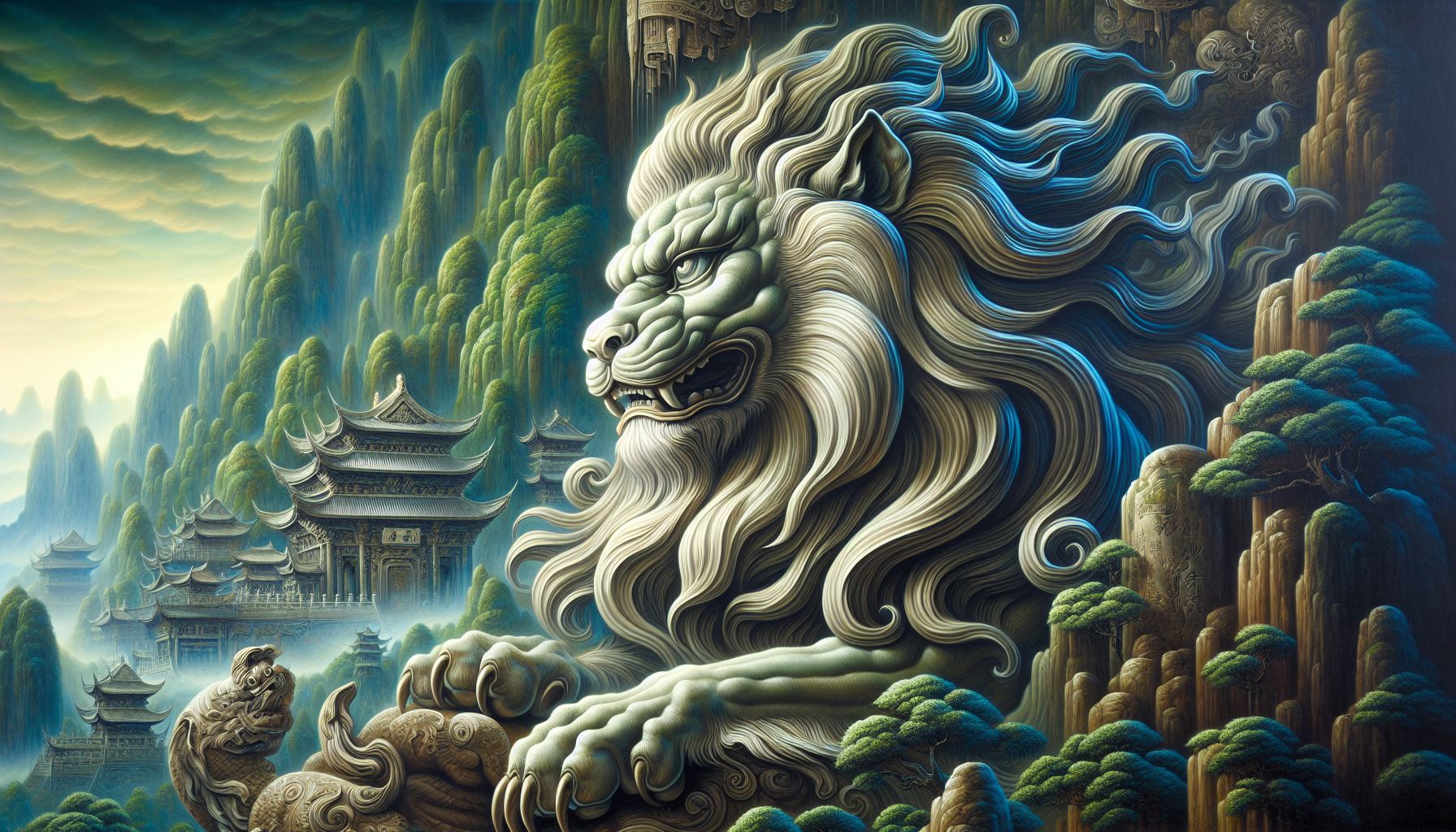 Les secrets du Chien Fu : le lion chinois légendaire