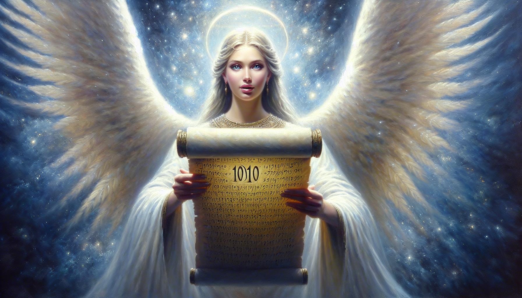 Message angélique : signification du nombre 1010