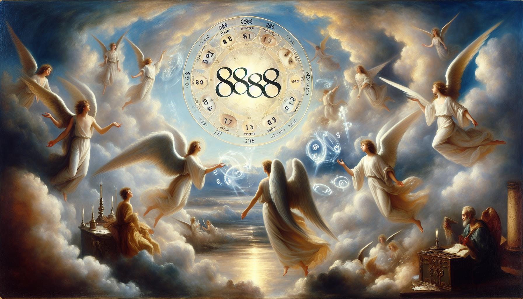 Message angélique : signification du nombre 888