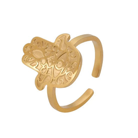 Bague orientale de la main de Fatma