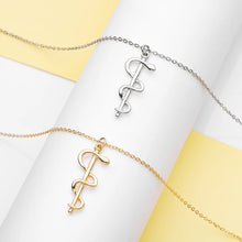 Load image into Gallery viewer, Pendant of the Staff of Asclepius