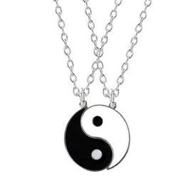 Amulette du Taijitu en deux parties - image 1