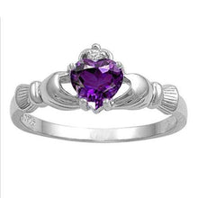 Cargar imagen en el visor de la galería, Anneau de Claddagh irlandais - image 2