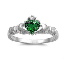 Cargar imagen en el visor de la galería, Anneau de Claddagh irlandais - image 3