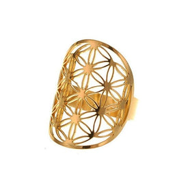 Bague à la fleur de vie - image 1