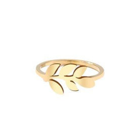 Bague aux branches de laurier - image 1
