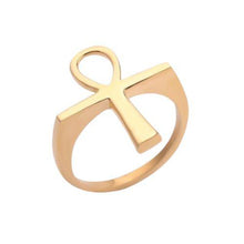 Laden Sie das Bild in den Galerie-Viewer, Bague de l'Ankh égyptien - image 1