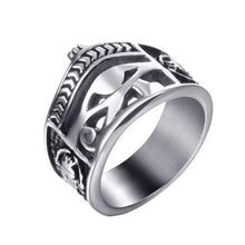 Laden Sie das Bild in den Galerie-Viewer, Bague gravée de l’œil d'Horus - image 1