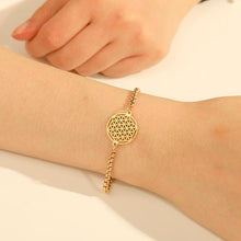 Load image into Gallery viewer, Bracelet à la fleur de vie - image 5