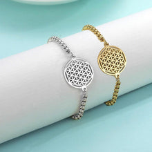 Load image into Gallery viewer, Bracelet à la fleur de vie - image 3