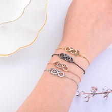Charger l'image dans la galerie, Bracelet au double infini - image 6