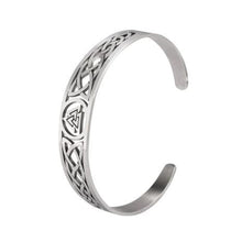 Charger l'image dans la galerie, Bracelet au valknut nordique stylisé - image 1