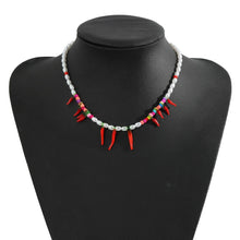 Charger l'image dans la galerie, Collier aux cornicellos colorés - image 5