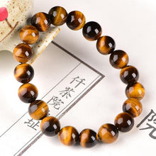 Load image into Gallery viewer, Bracelet en pierres d’œil du tigre - image 2