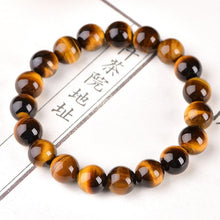 Load image into Gallery viewer, Bracelet en pierres d’œil du tigre - image 3