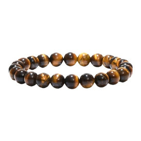 Bracelet en pierres d’œil du tigre - image 1