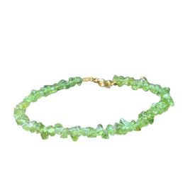 Bracelet en pierres péridot - image 1