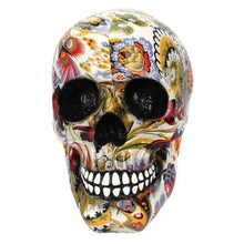 Charger l'image dans la galerie, Calavera du Mexique fleuri - image 2