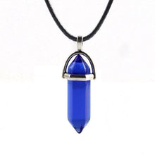 Charger l'image dans la galerie, Collier au cristal hexagonal - image 6
