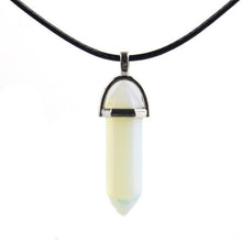 Charger l'image dans la galerie, Collier au cristal hexagonal - image 5