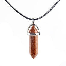Charger l'image dans la galerie, Collier au cristal hexagonal - image 3