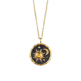 Collier décoré du couple luni-solaire - image 1