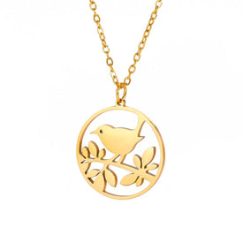 Collier d'hirondelle porte-bonheur - image 1
