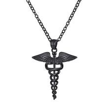 Laden Sie das Bild in den Galerie-Viewer, Collier du caducée d'Hermès - image 2