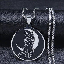Laden Sie das Bild in den Galerie-Viewer, Collier du chat noir - image 4