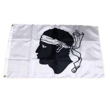 Laden Sie das Bild in den Galerie-Viewer, Drapeau à tête de Maure (A Bandera Corsica) - image 1