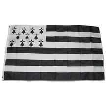 Laden Sie das Bild in den Galerie-Viewer, Drapeau régional du gwenn ha du breton - image 2