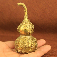 Cargar imagen en el visor de la galería, Gourde Wu Lou gravée de divers symboles - image 2