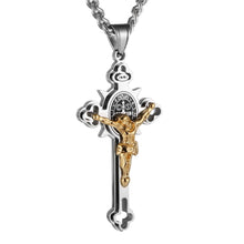 Cargar imagen en el visor de la galería, Pendentif au pieu crucifix - image 2
