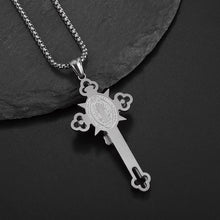 Cargar imagen en el visor de la galería, Pendentif au pieu crucifix - image 4