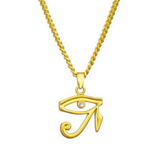 Laden Sie das Bild in den Galerie-Viewer, Pendentif de l’œil d'Horus perçant - image 1