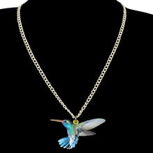 Cargar imagen en el visor de la galería, Pendentif du colibri coloré - image 3