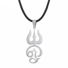 Laden Sie das Bild in den Galerie-Viewer, Pendentif du trishula de Shiva - image 1