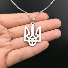 Load image into Gallery viewer, Pendentif du Tryzub ukrainien - image 5
