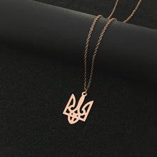 Load image into Gallery viewer, Pendentif du Tryzub ukrainien - image 3